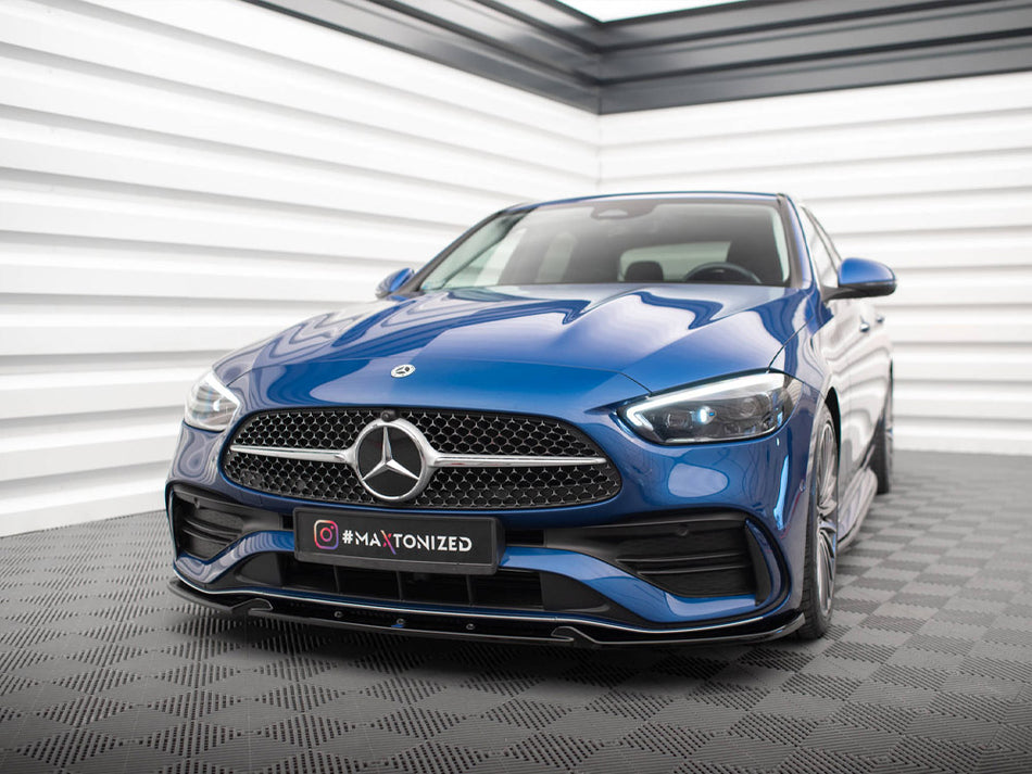 Maxton Design Front Splitter V.1 Mercedes-Benz C AMG-Line / 43 AMG W206 - ME-C-206-AMGLINE-K-FD1G - Image 2