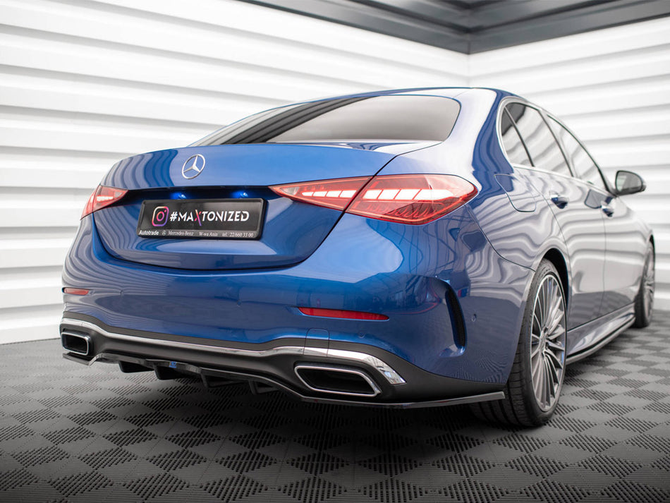 Maxton Design Rear Splitter (Vertical Bars) Mercedes C AMG-Line W206 - ME-C-206-AMGLINE-K-RD1G+RD2G - Image 2