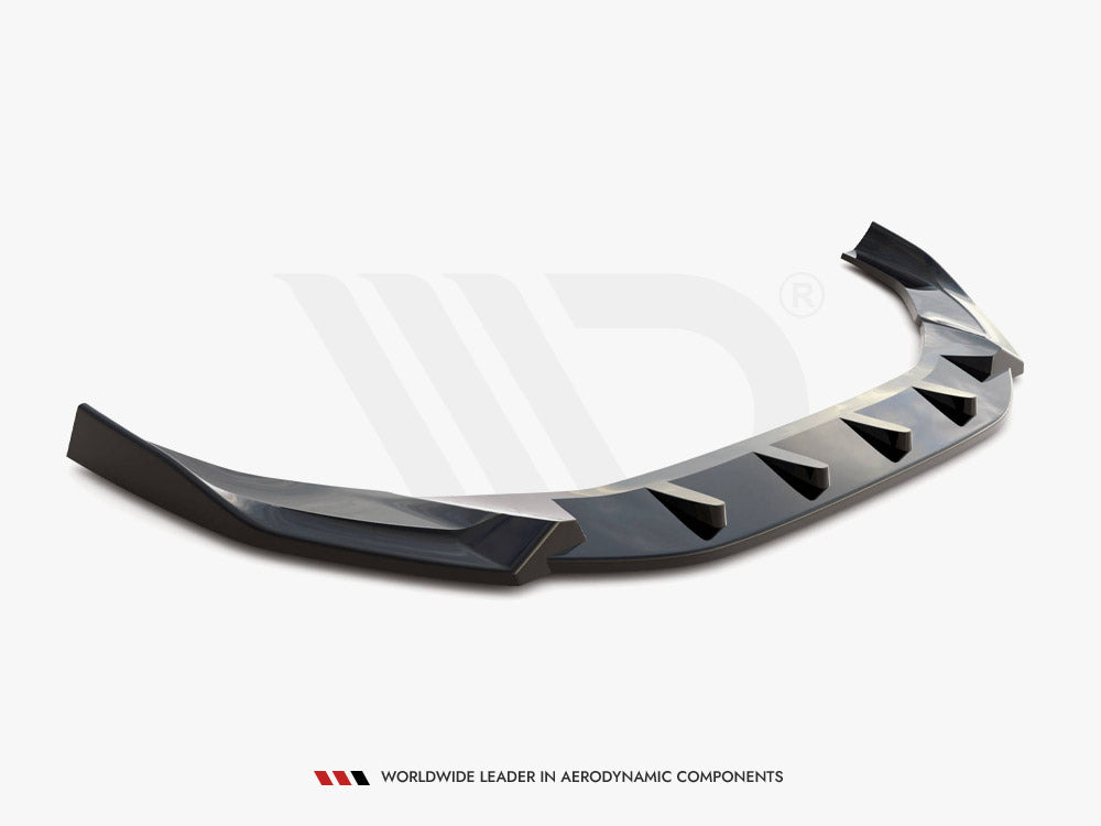 Maxton Design Front Splitter V.1 Audi A4 S-Line / S4 B9 Facelift - AU-A4-B9F-SLINE-FD1G - Image 5
