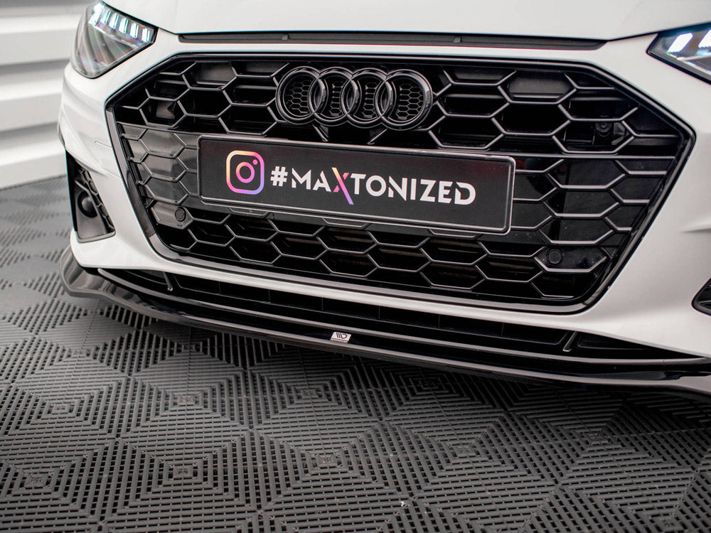 Maxton Design Front Splitter V.2 Audi A4 S-Line / S4 B9 Facelift - AU-A4-B9F-SLINE-FD2G - Image 4