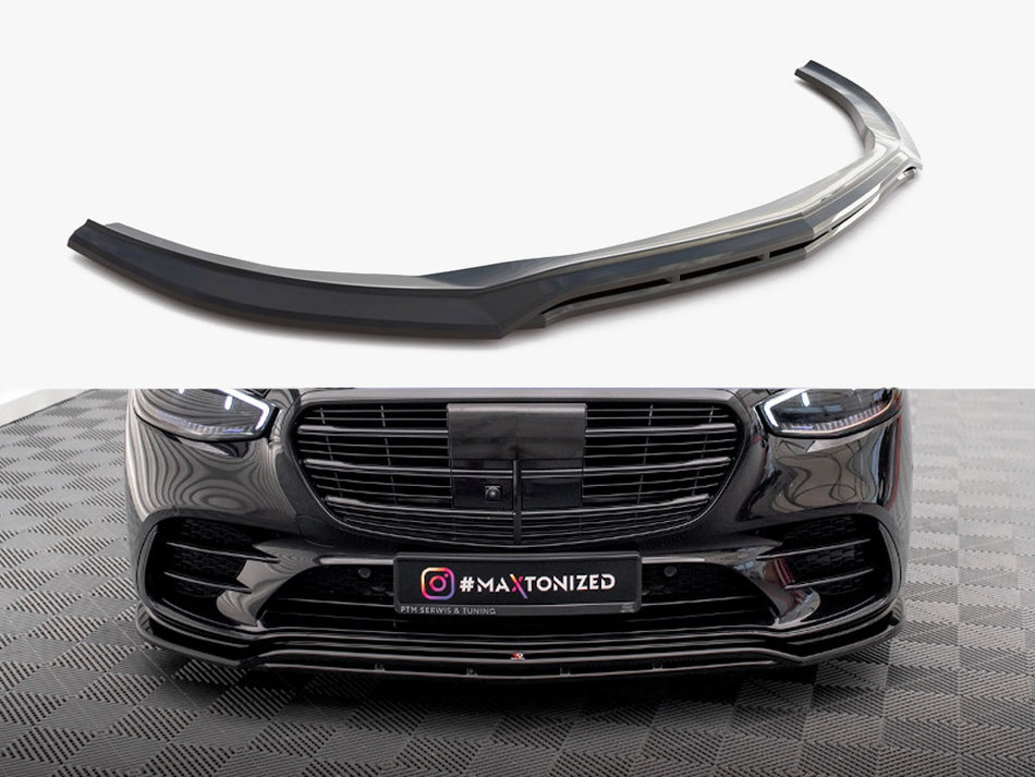 Maxton Design Front Splitter Mercedes S AMG-Line W223 - ME-S-223-AMGLINE-FD1G+FD1RG - Image 1