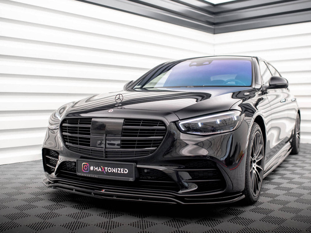 Maxton Design Front Splitter Mercedes S AMG-Line W223 - ME-S-223-AMGLINE-FD1G+FD1RG - Image 2