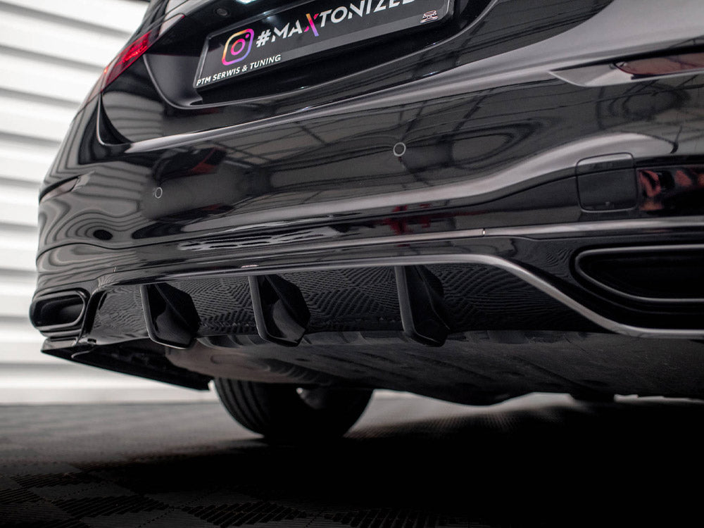 Maxton Design Rear Splitter (Vertical Bars) Mercedes S AMG-Line W223 - ME-S-223-AMGLINE-RD1G+RD2G - Image 5