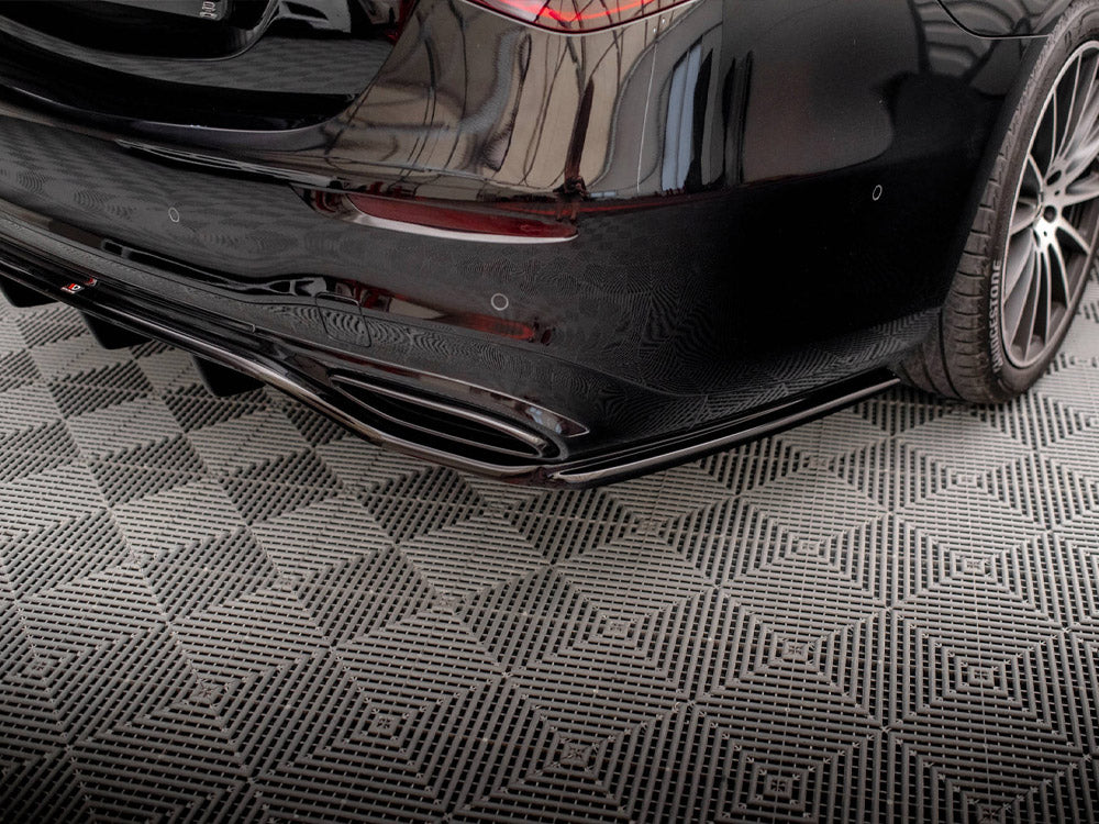 Maxton Design Rear Splitter (Vertical Bars) Mercedes S AMG-Line W223 - ME-S-223-AMGLINE-RD1G+RD2G - Image 6