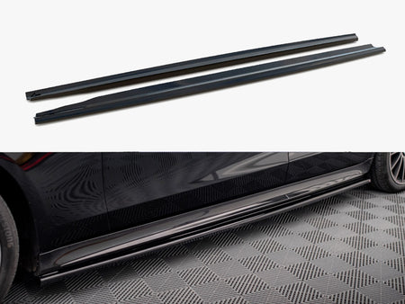 Maxton Design Side Skirts Diffusers Mercedes S Long AMG-Line V223 - ME-S-223-AMGLINE-SD1G - Image 1