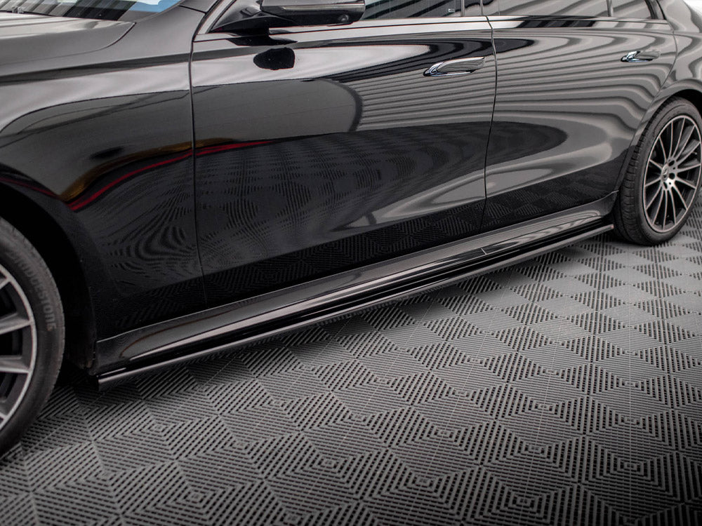 Maxton Design Side Skirts Diffusers Mercedes S Long AMG-Line V223 - ME-S-223-AMGLINE-SD1G - Image 4