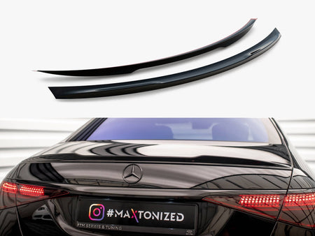 Maxton Design Spoiler CAP 3D Mercedes S AMG-Line W223 - ME-S-223-AMGLINE-CAP1G - Image 1