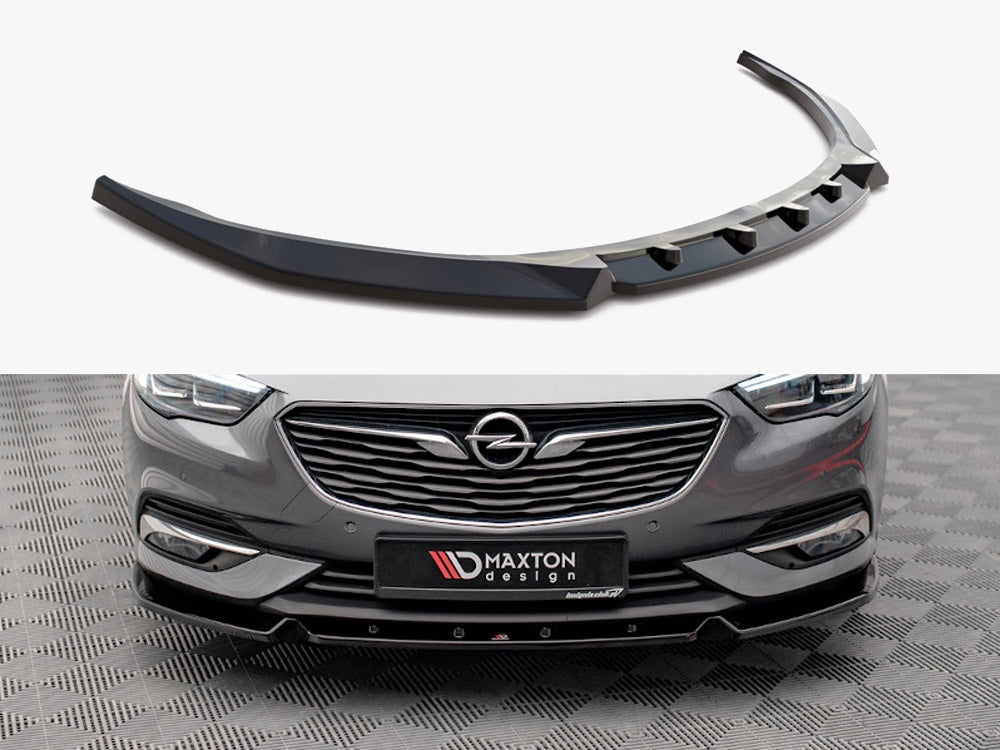 Maxton Design Front Splitter V.1 Opel / Vauxhall Insignia Mk2 - OP-IS-B-FD1G - Image 1