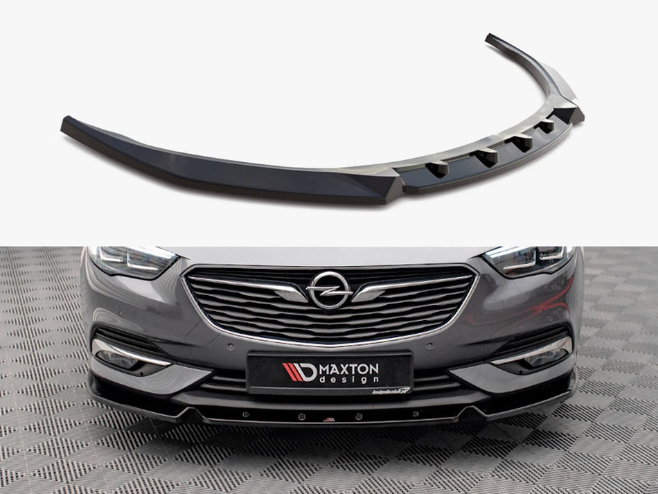 Maxton Design Front Splitter V.1 Opel / Vauxhall Insignia Mk2 - OP-IS-B-FD1G - Image 1
