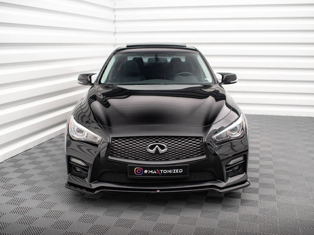 Maxton Design Front Splitter V.1 Infiniti Q50 S Mk1 - IN-Q50S-1-FD1G - Image 3
