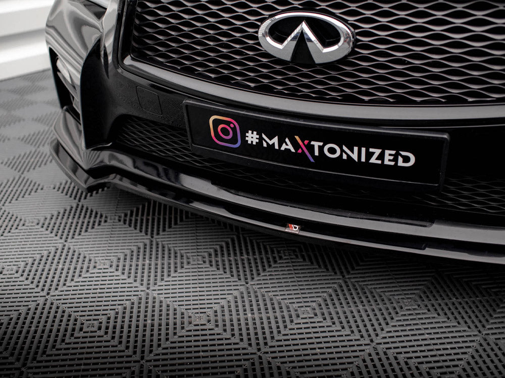 Maxton Design Front Splitter V.1 Infiniti Q50 S Mk1 - IN-Q50S-1-FD1G - Image 4