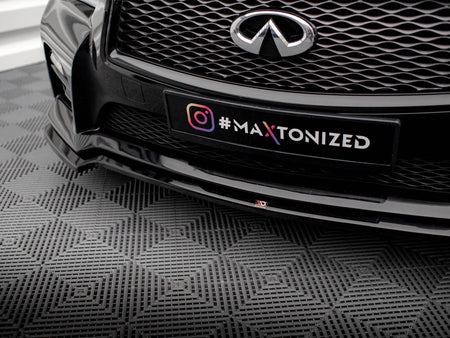 Maxton Design Front Splitter V.1 Infiniti Q50 S Mk1 - IN-Q50S-1-FD1G - Image 4