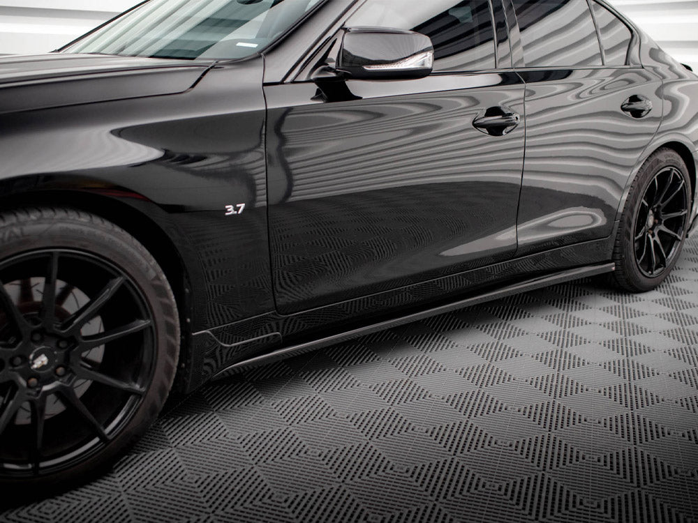 Maxton Design Side Skirts Diffusers Infiniti Q50 S Mk1 - IN-Q50S-1-SD1G - Image 3