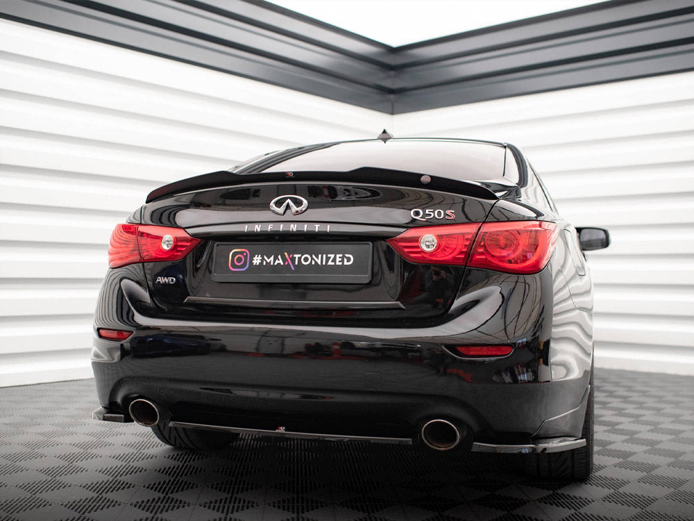 Maxton Design Spoiler CAP Infiniti Q50 S Mk1 - IN-Q50S-1-CAP1G - Image 2