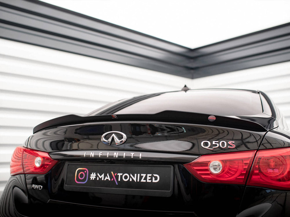 Maxton Design Spoiler CAP Infiniti Q50 S Mk1 - IN-Q50S-1-CAP1G - Image 3