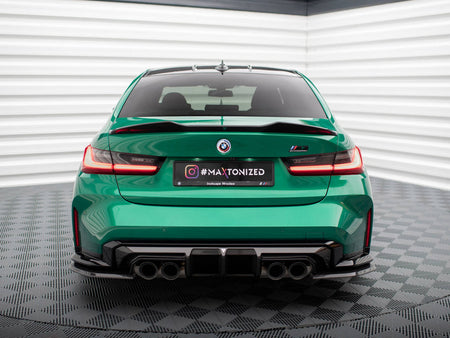 Maxton Design Carbon Fiber Rear Side Splitters BMW M3 Sedan / Touring G80 / G81 - CF-BM-3-G80-M-RSD1-245-P - Image 4