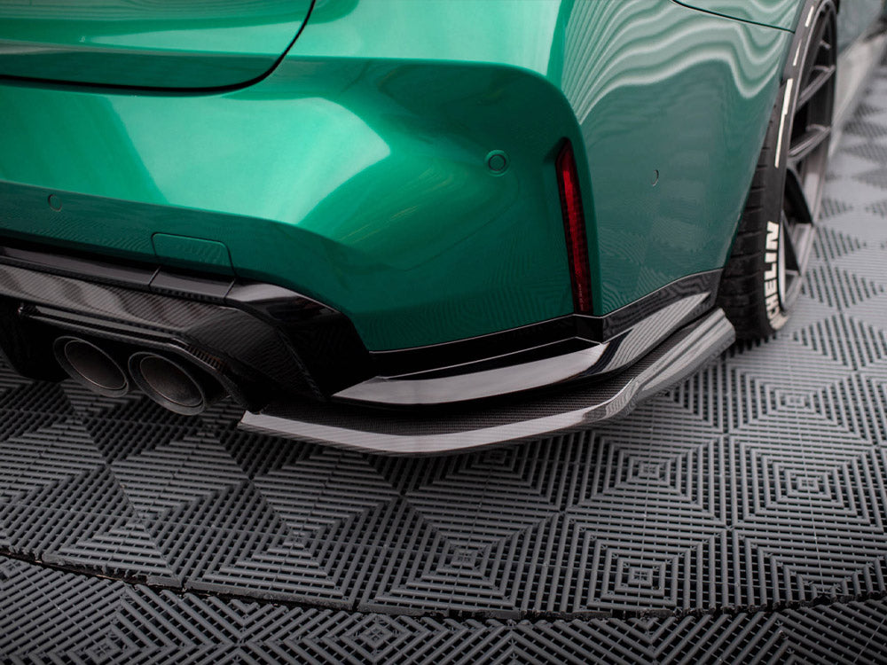 Maxton Design Carbon Fiber Rear Side Splitters BMW M3 Sedan / Touring G80 / G81 - CF-BM-3-G80-M-RSD1-245-P - Image 5