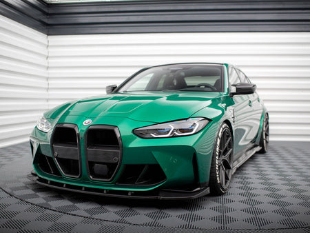 Maxton Design Carbon Fiber Front Splitter V.1 BMW M4 G82 / M3 G80 - CF-BM-4-G82-M-FD1-245-P - Image 4