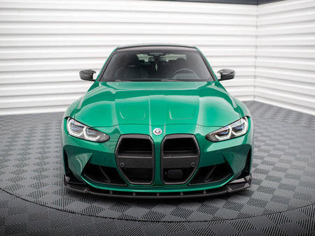 Maxton Design Carbon Fiber Front Splitter V.1 BMW M4 G82 / M3 G80 - CF-BM-4-G82-M-FD1-245-P - Image 6