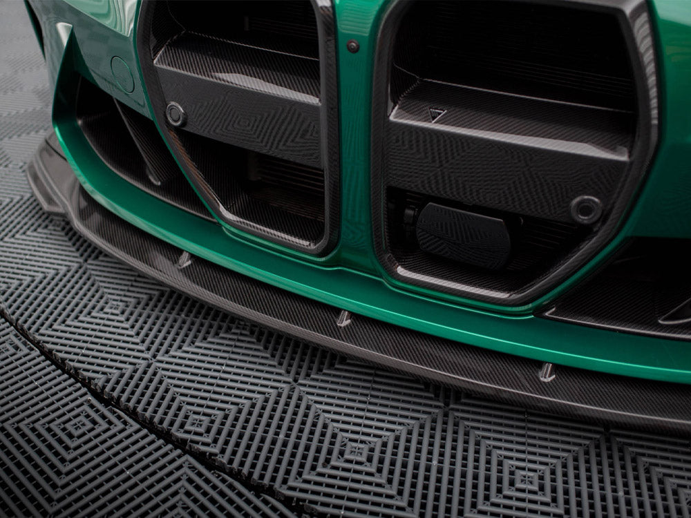 Maxton Design Carbon Fiber Front Splitter V.2 BMW M4 G82 / M3 G80 - CF-BM-4-G82-M-FD2-245-P - Image 9