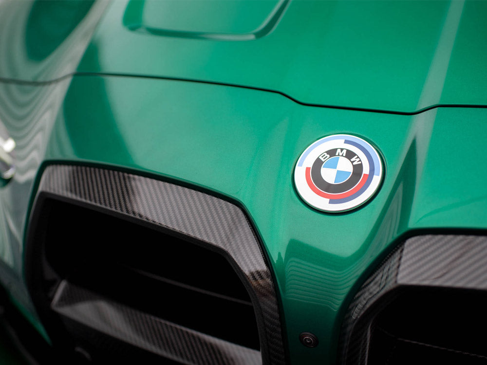 Carbon Fiber Front Grill + License Plate Holder Base BMW M3 G80 / G81