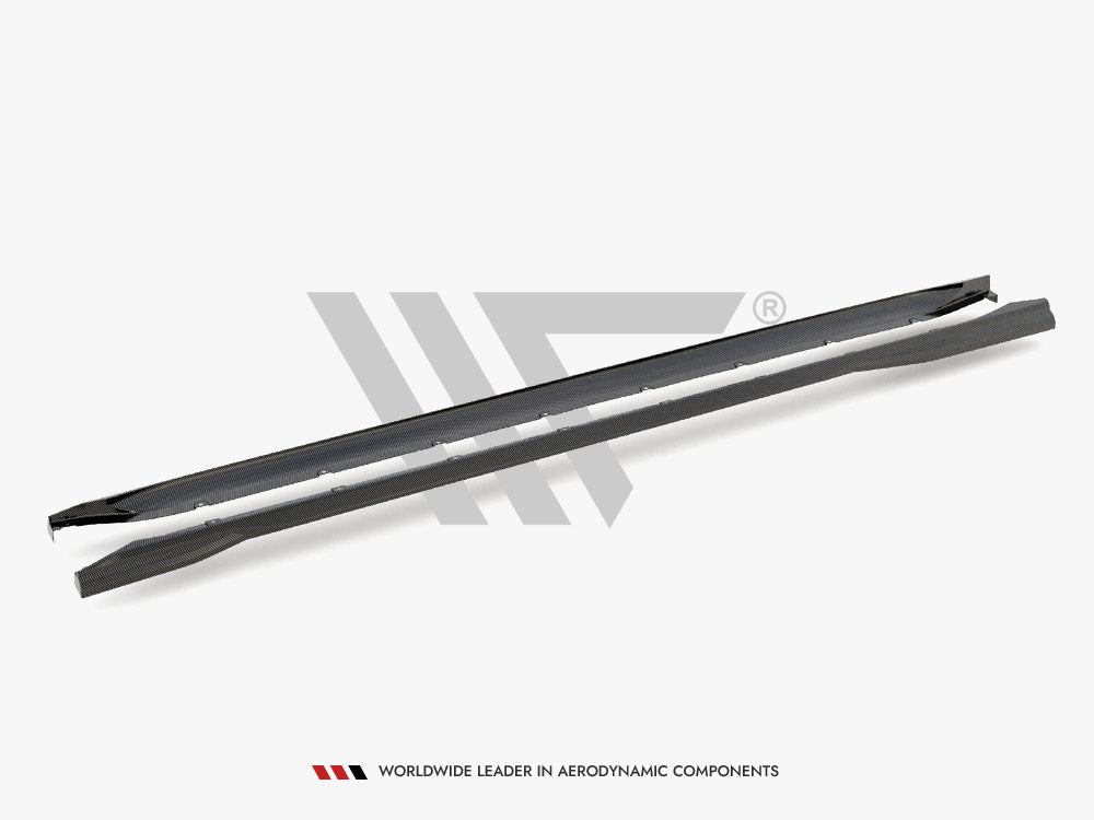 Maxton Design Carbon Fiber Side Skirts BMW M3 Sedan / Touring G80 / G81 - CF-BM-3-G80-M-SD1-245-P - Image 9