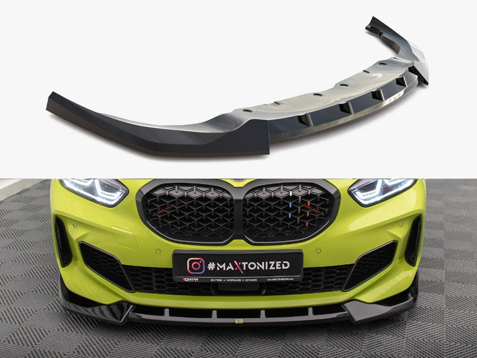 Maxton Design Front Splitter V.6 BMW 1 F40 M-Sport / M135i - BM-1-40-M-FD4G - Image 1