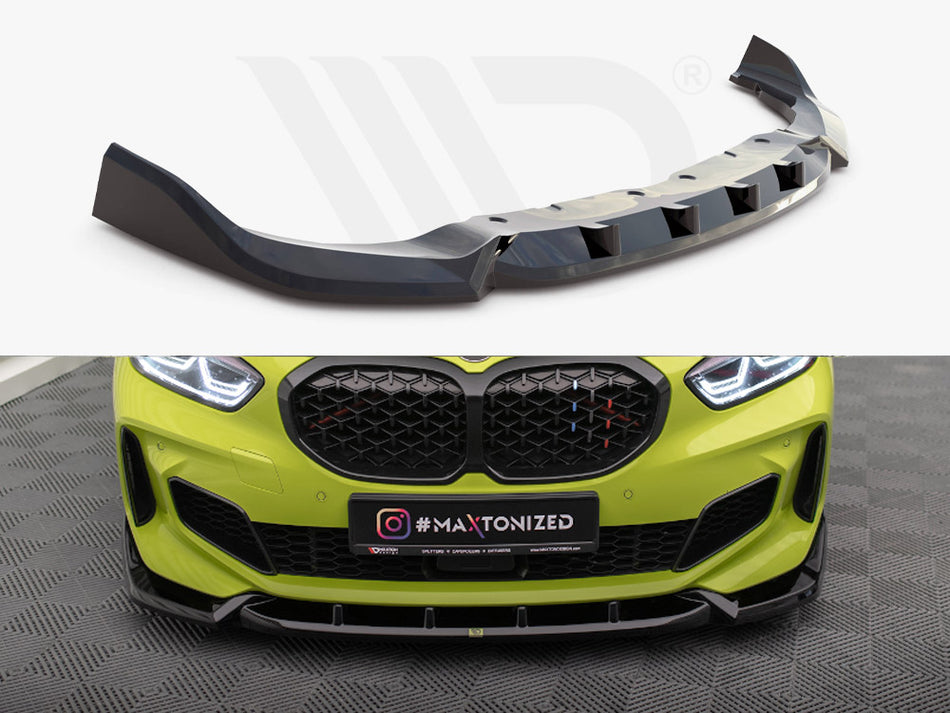MAXTON DESIGN Front Splitter V.7 BMW 1 F40 M-Sport / M135i