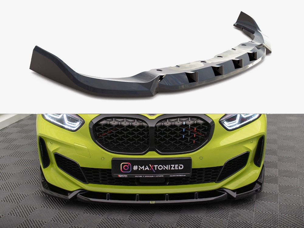 Maxton Design Front Splitter V.7 BMW 1 M-Sport / M135i / 128ti F40 - BM-1-40-M-FD5G - Image 1