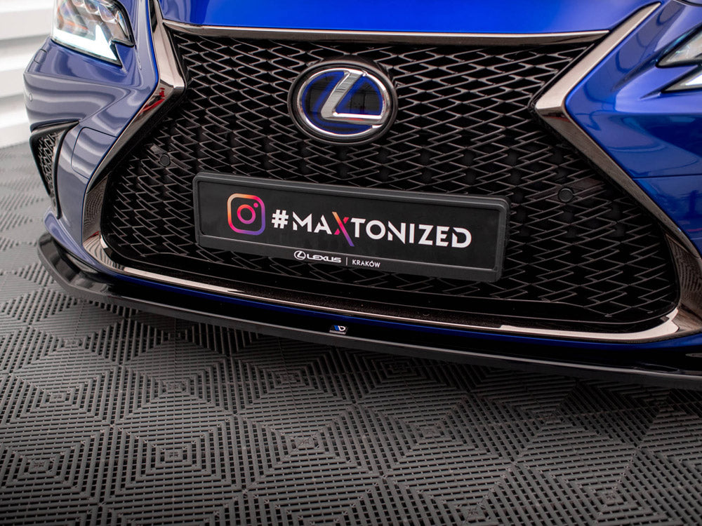 Maxton Design Front Splitter V.1 Lexus ES F Sport Mk7 - LE-ES-7-FSPORT-FD1G - Image 4