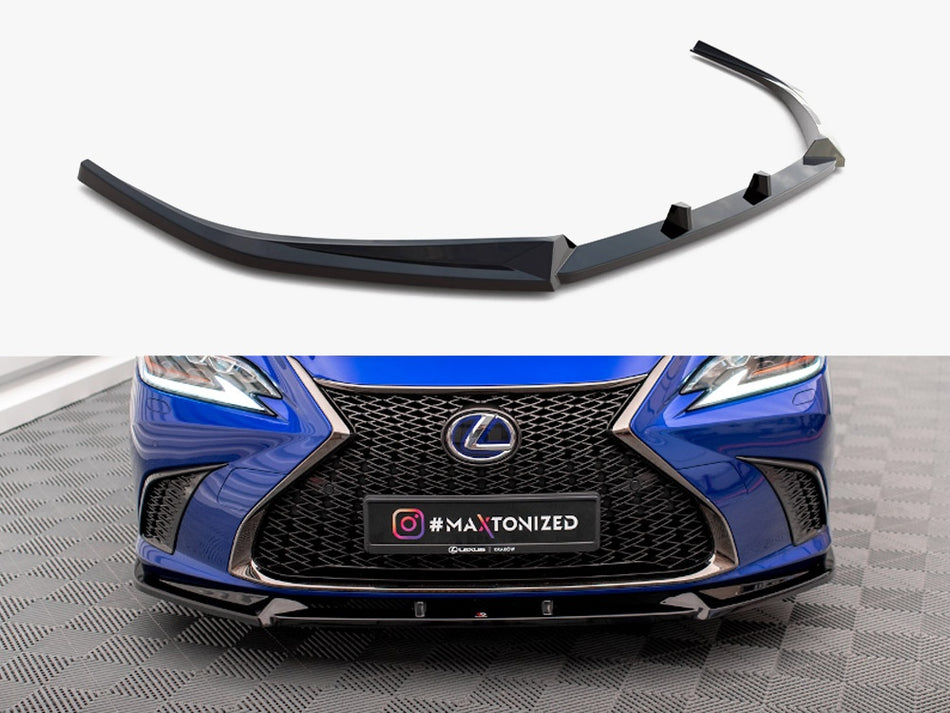 Maxton Design Front Splitter V.2 Lexus ES F Sport Mk7 - LE-ES-7-FSPORT-FD2G - Image 1