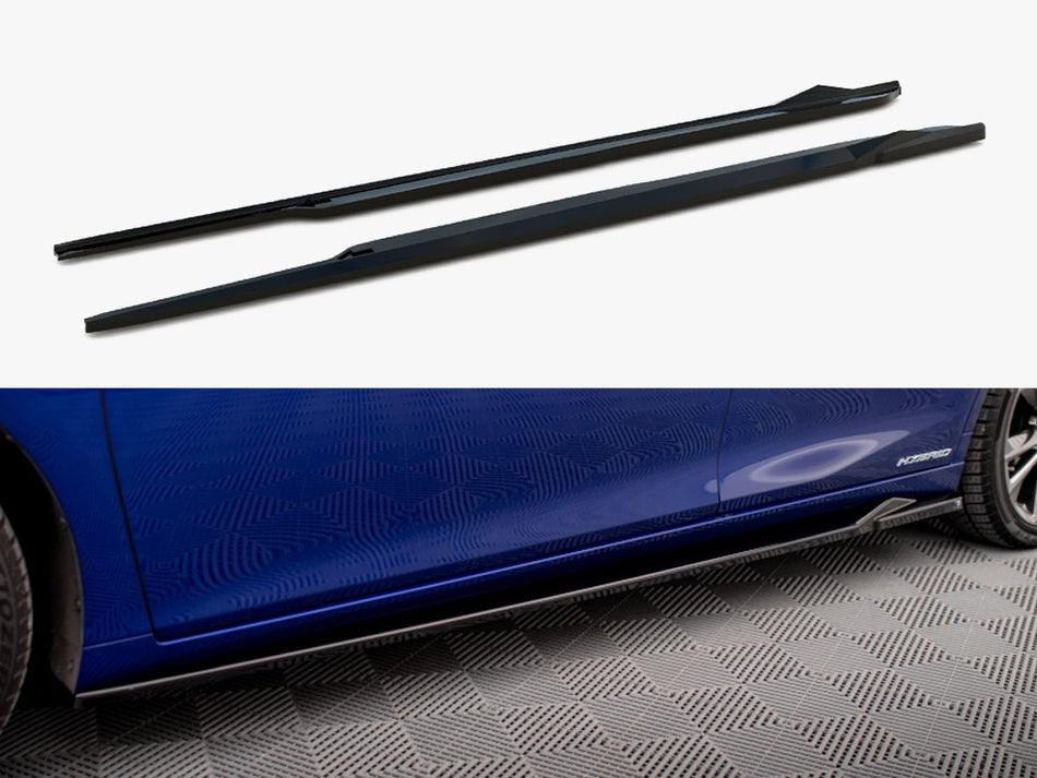 Maxton Design Side Skirts Diffusers Lexus ES F Sport Mk7 - LE-ES-7-FSPORT-SD1G - Image 1