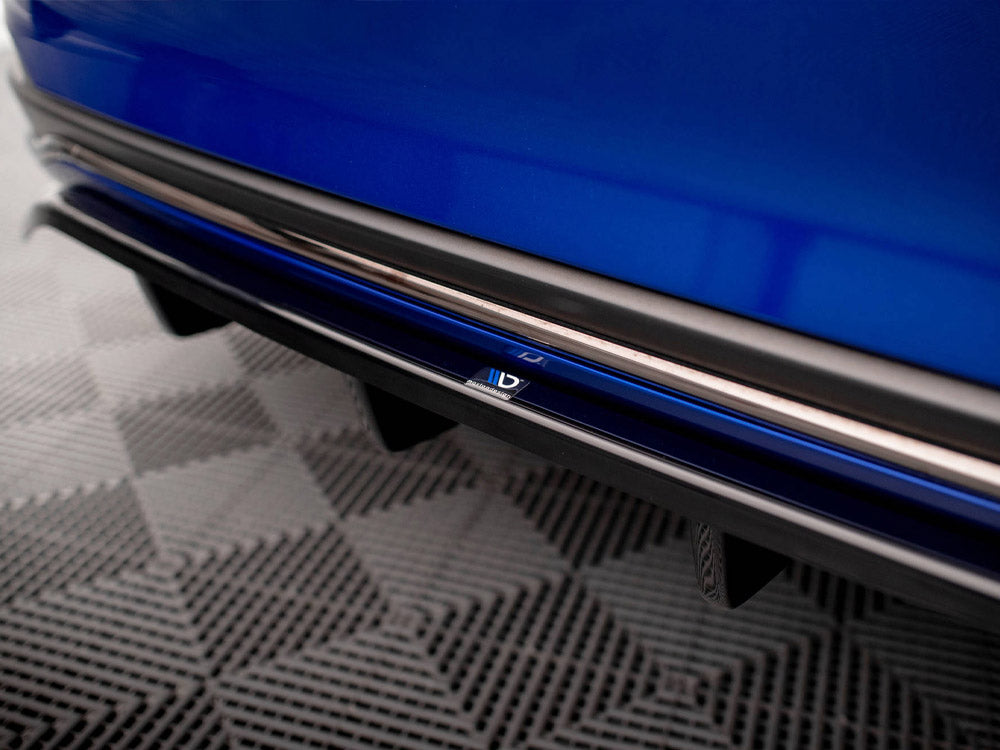 Maxton Design Central Rear Splitter (Vertical Bars) Lexus ES F Sport Mk7 - LE-ES-7-FSPORT-RD1G+RD2G - Image 5