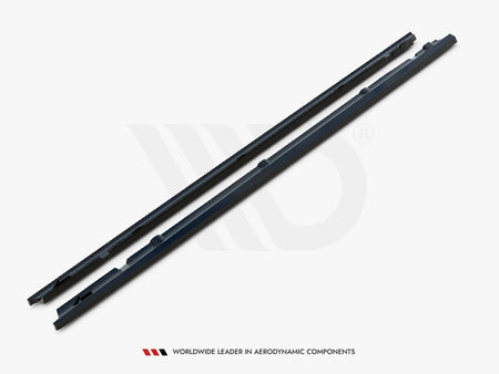 Maxton Design Side Skirts Diffusers Mercedes-Benz C43 / C AMG-Line Sedan / Estate W205 / S205 Facelift - ME-C-205F-AMGLINE-SD1G - Image 5