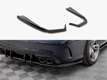 Maxton Design Rear Side Splitters Mercedes-AMG C43 Sedan / Estate W205 / S205 Facelift - ME-C-205-AMG-RSD2G - Image 1
