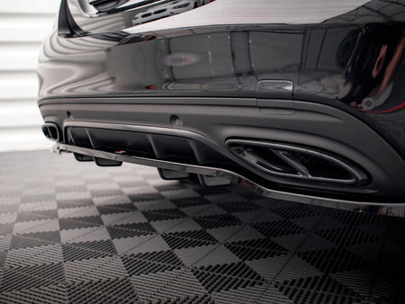 Maxton Design Rear Splitter (Vertical Bars) Mercedes C AMG Line W205 Facelift - ME-C-205F-AMGLINE-RD1G+RD2G - Image 5
