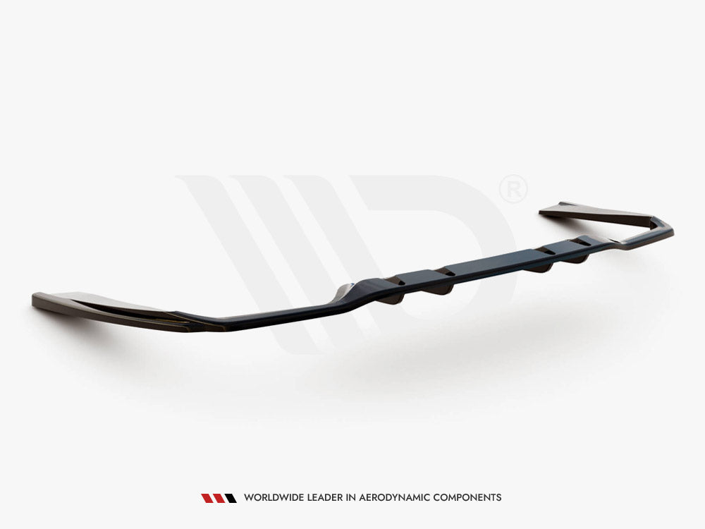 Maxton Design Rear Splitter (Vertical Bars) Mercedes-AMG C43 Sedan / Estate W205 / S205 Facelift - ME-C-205-AMG-RD1G+RD2G - Image 5