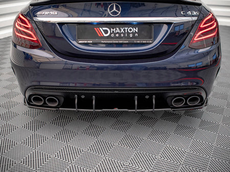 Maxton Design Street PRO Rear Diffuser Mercedes-AMG C43 Sedan / Estate W205 / S205 Facelift - MEC205AMGCNC-RS1B - Image 3
