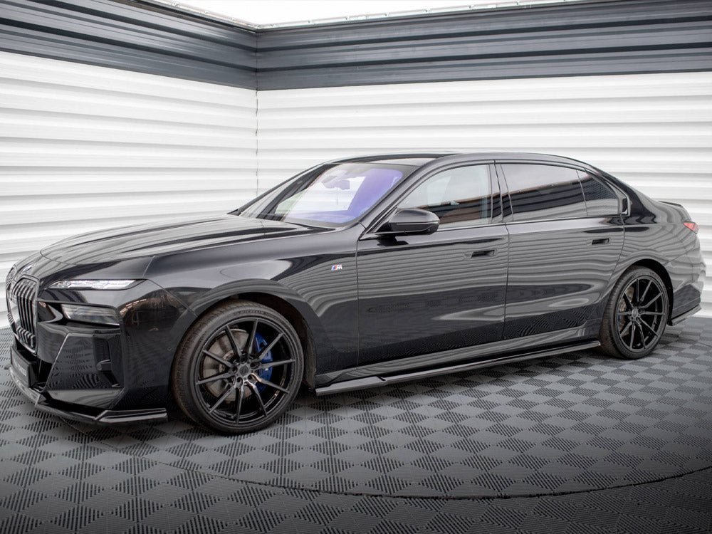 Maxton Design Side Skirts Diffusers BMW 740d xDrive M-pack / 740i xDrive M-Pack G70 - BM-7-G70-MPACK-SD1G - Image 2