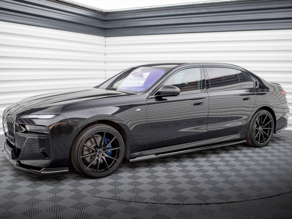 Maxton Design Side Skirts Diffusers BMW 740d xDrive M-pack / 740i xDrive M-Pack G70 - BM-7-G70-MPACK-SD1G - Image 2