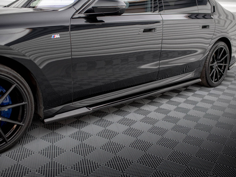 Maxton Design Side Skirts Diffusers BMW 740d xDrive M-pack / 740i xDrive M-Pack G70 - BM-7-G70-MPACK-SD1G - Image 3