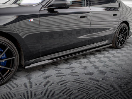 Maxton Design Side Skirts Diffusers BMW 740d xDrive M-pack / 740i xDrive M-Pack G70 - BM-7-G70-MPACK-SD1G - Image 3