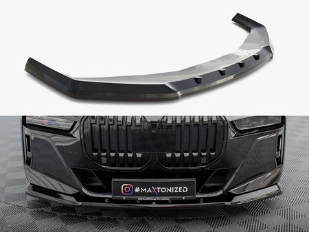 Maxton Design Front Splitter V.1 BMW 7 M-Pack / M760e / i7 M-Pack G70 - BM-7-G70-MPACK-FD1G - Image 1