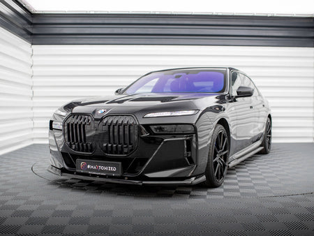 Maxton Design Front Splitter V.1 BMW 7 M-Pack / M760e / i7 M-Pack G70 - BM-7-G70-MPACK-FD1G - Image 2
