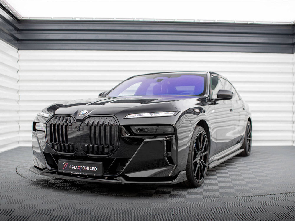 Maxton Design Front Splitter V.2 BMW 7 M-Pack / M760e / i7 M-Pack G70 - BM-7-G70-MPACK-FD2G - Image 2