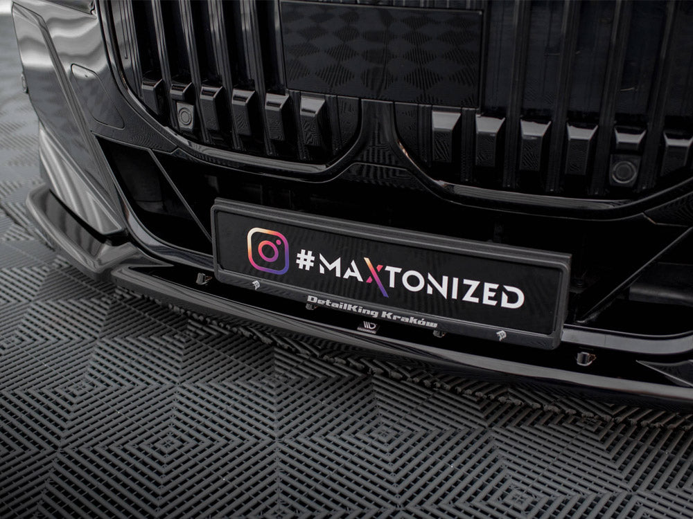 Maxton Design Front Splitter V.2 BMW 7 M-Pack / M760e / i7 M-Pack G70 - BM-7-G70-MPACK-FD2G - Image 4