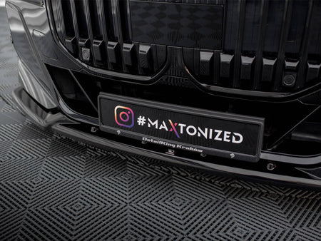 Maxton Design Front Splitter V.2 BMW 7 M-Pack / M760e / i7 M-Pack G70 - BM-7-G70-MPACK-FD2G - Image 4