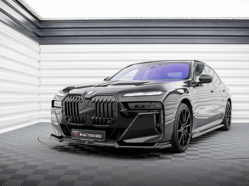 Maxton Design Front Splitter V.3 BMW 7 M-Pack / M760e / i7 M-Pack G70 - BM-7-G70-MPACK-FD3G - Image 2