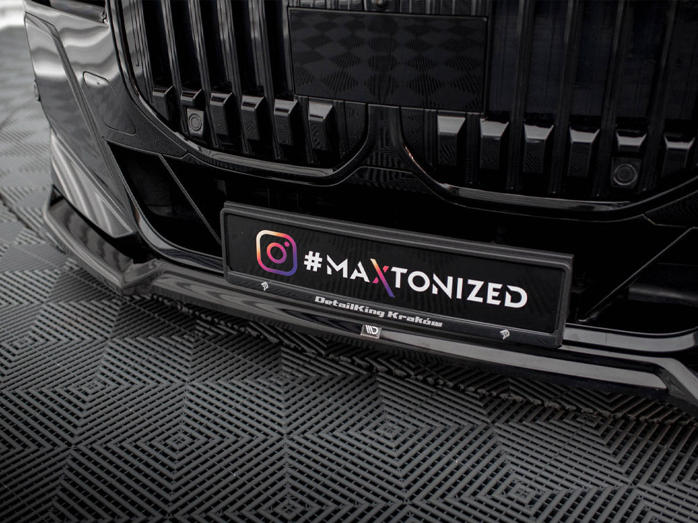 Maxton Design Front Splitter V.3 BMW 7 M-Pack / M760e / i7 M-Pack G70 - BM-7-G70-MPACK-FD3G - Image 4