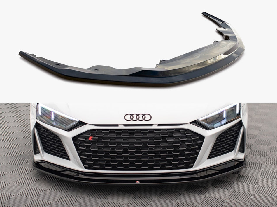 Maxton Design Front Splitter V.2 Audi R8 Mk2 Facelift - AU-R8-2F-FD3G+FD3RG - Image 1